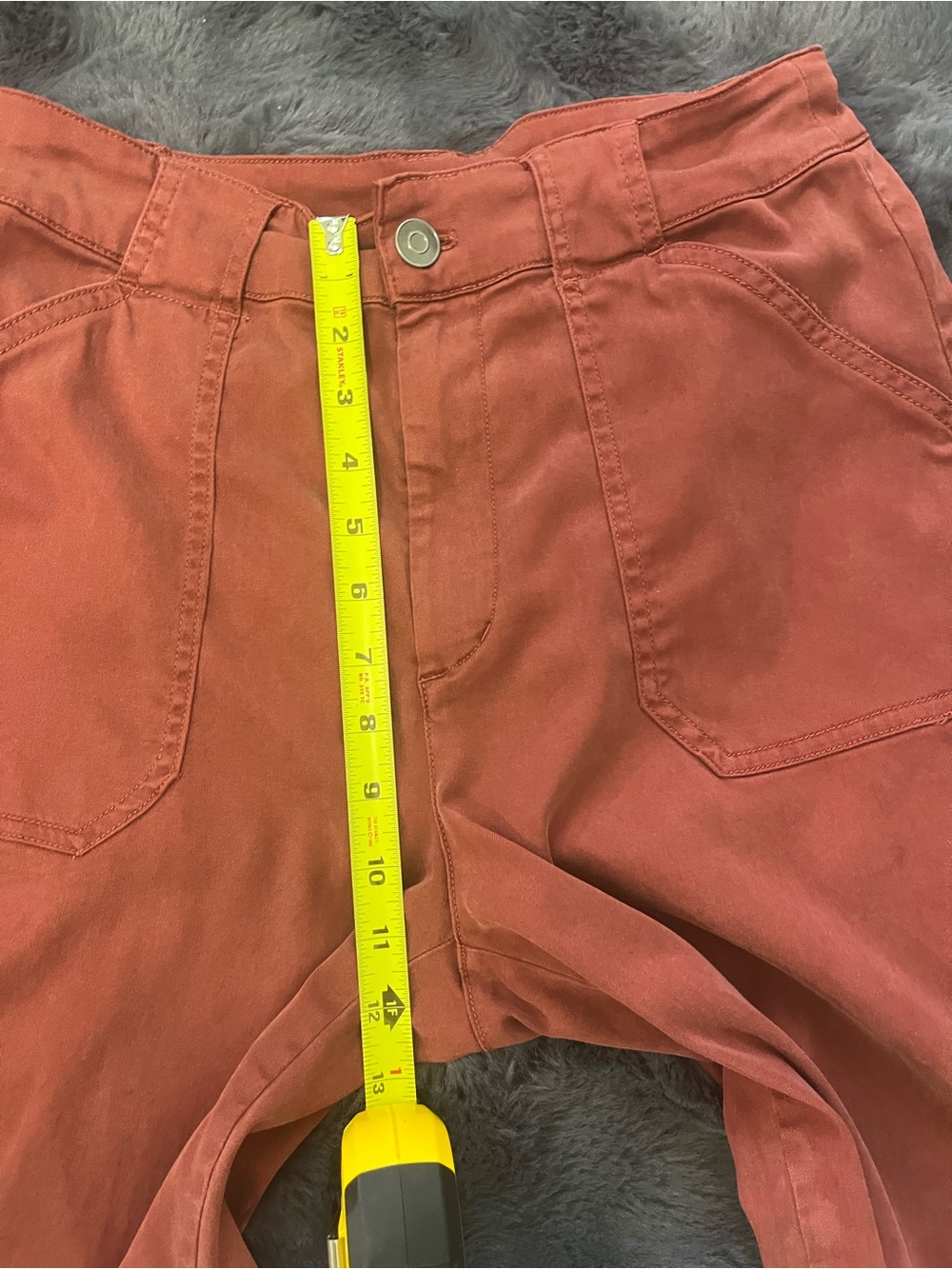 Joie Woman’s wide leg pants Terracotta Lyocell/Cotton Size 8 - Picture 11 of 13
